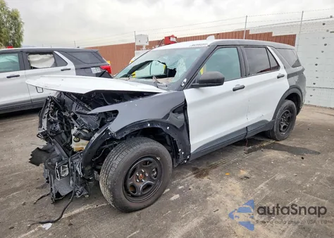 2023 Ford Explorer Police Interceptor from USA, damaged, VIN 1FM5K8ABXPGB59541